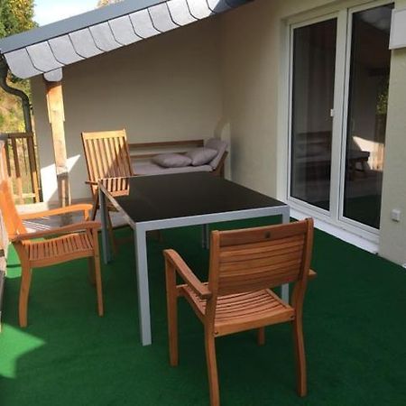 Dachterrassenwohnung - Nah Am See Biersdorf Exteriör bild
